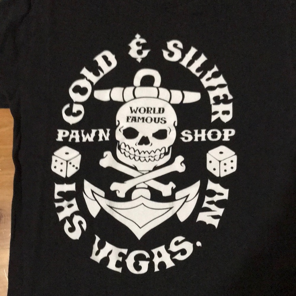 Gold and silver pawn shop Las Vegas T shirt